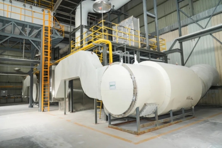 Xinna's waste-heat recycling technology halves energy use in silica production