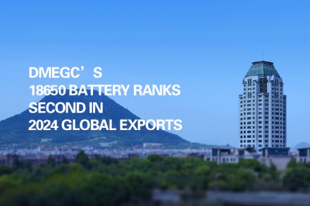 DMEGC’s 18650 battery ranks second in 2024 global exports 